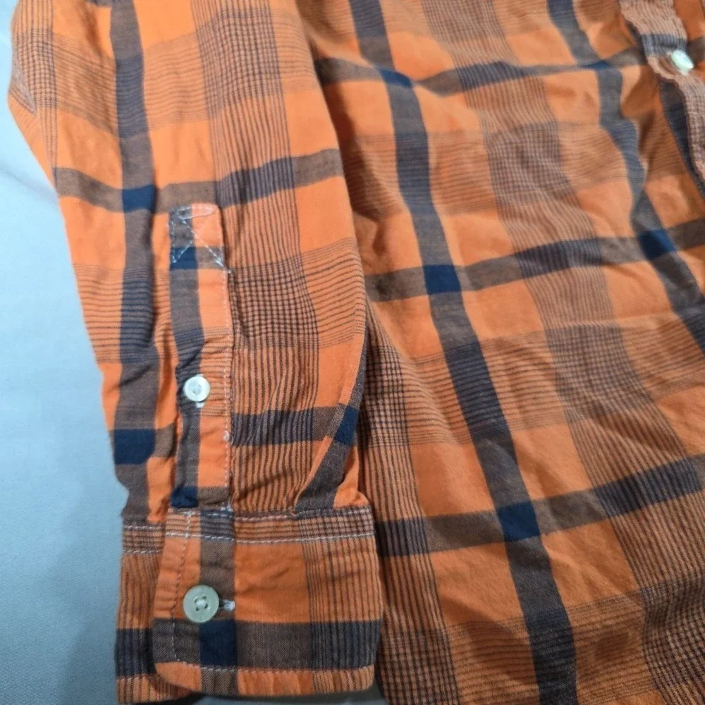 Gap Kids Boys Orange Size XL 12 Long Sleeve‎ Shirt Cotton